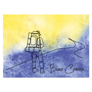 Buen Camino - Ansichtkaart