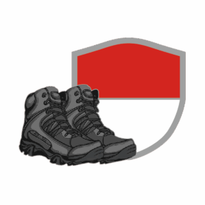 Wandelschild Indonesië